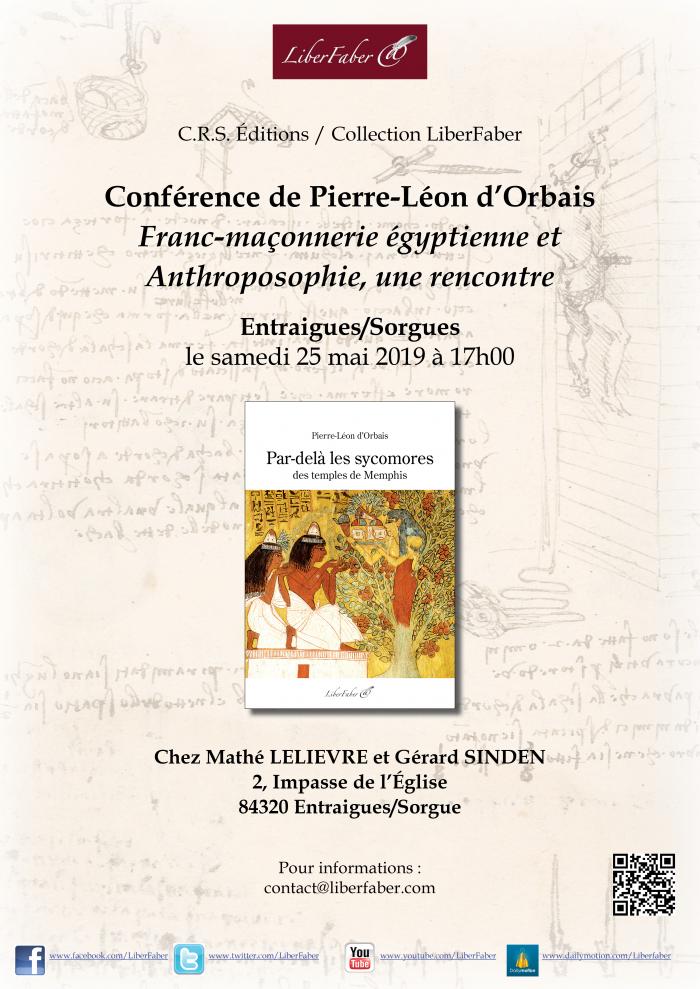 Image : Conférence de Pierre-Léon d'Orbais