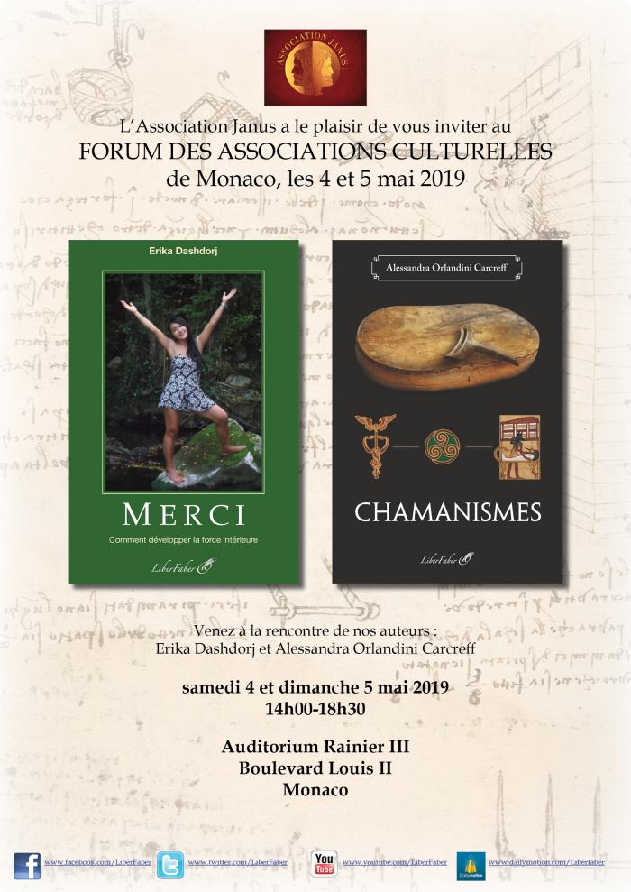 Image : Forum des Associations culturelles de Monaco 2019 - Janus