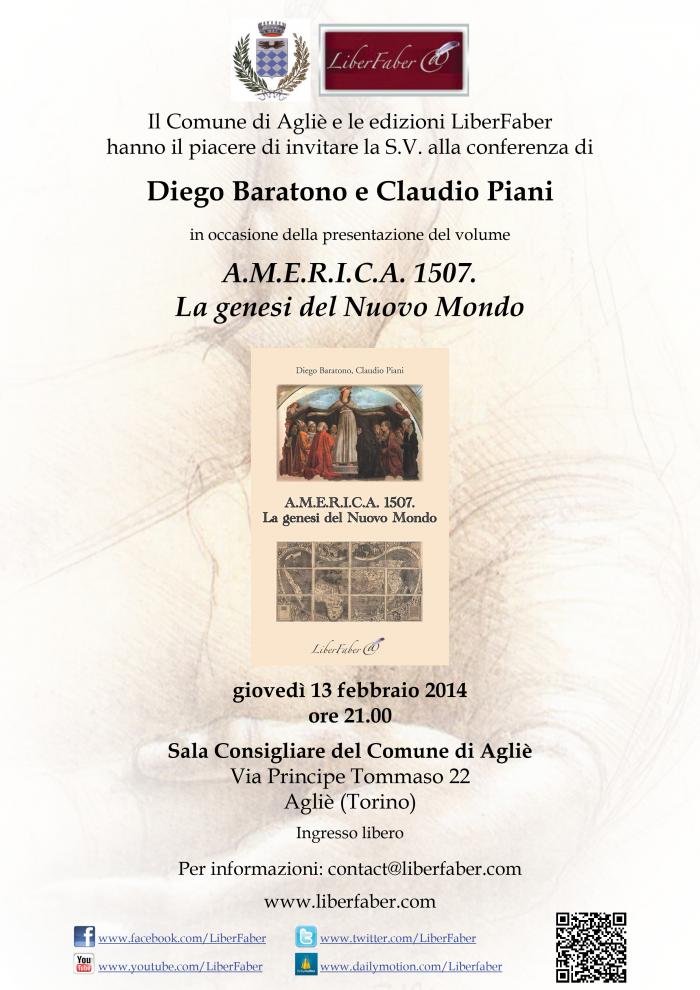 Image : Conferenza Diego Baratono, Claudio Piani - Agliè (Torino)