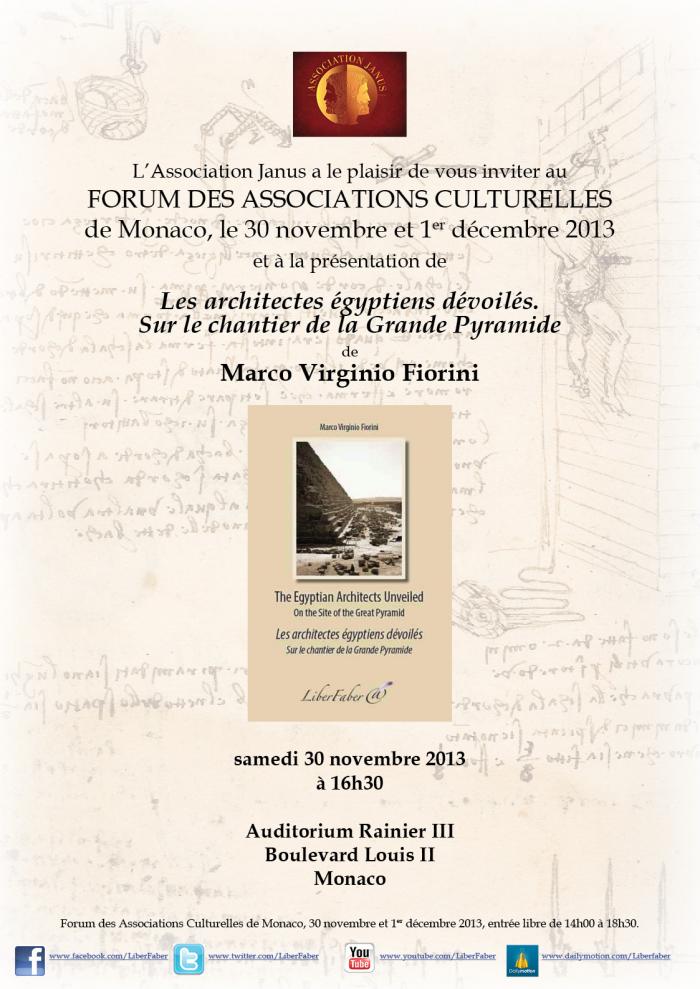 Image : Conférence Marco Virginio Fiorini - Monaco