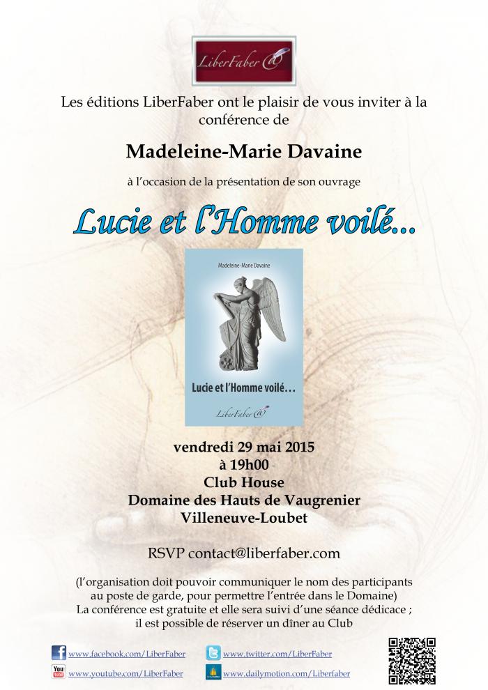 Image : Conférence Madeleine-Marie Davaine - Villeneuve-Loubet