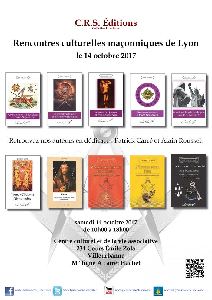 Image : Rencontres culturelles maçonniques de Lyon