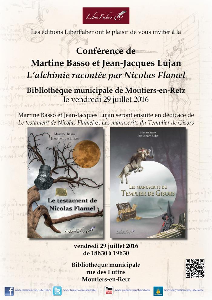 Image : Conférence de Martine Basso et Jean-Jacques Lujan - Moutiers-en-Retz