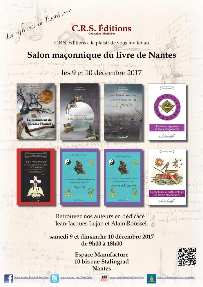Image : Salon maçonnique du livre de Nantes