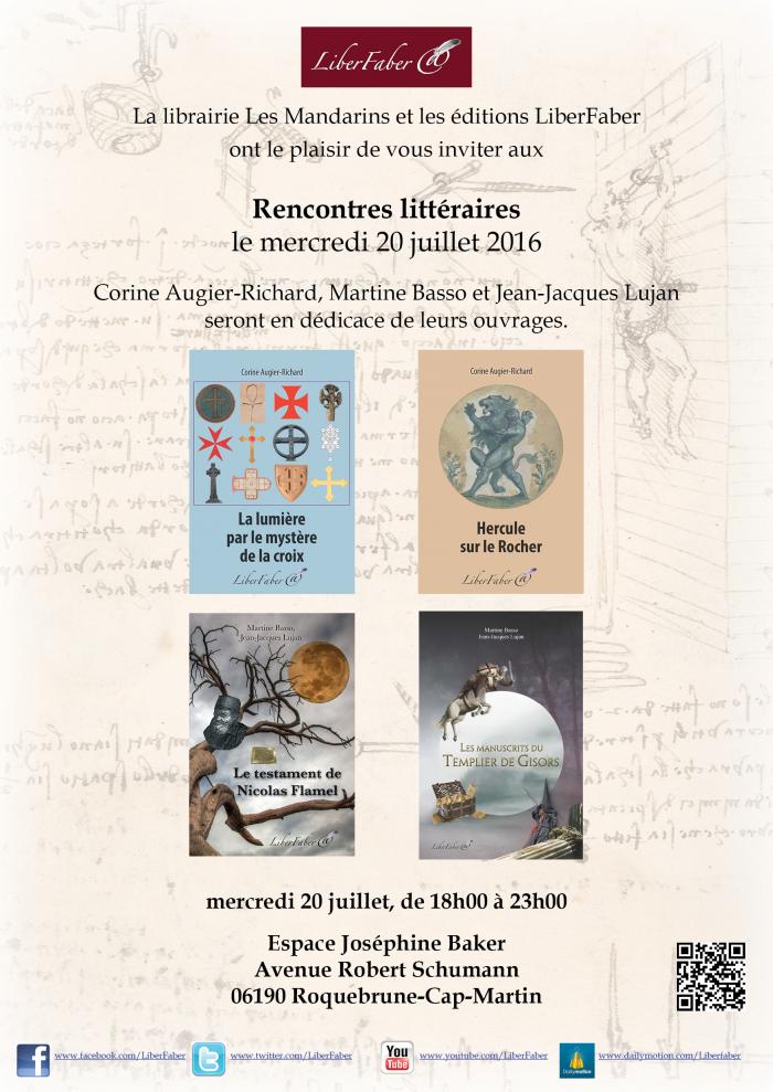 Image : Rencontres littéraires - Roquebrune-Cap-Martin