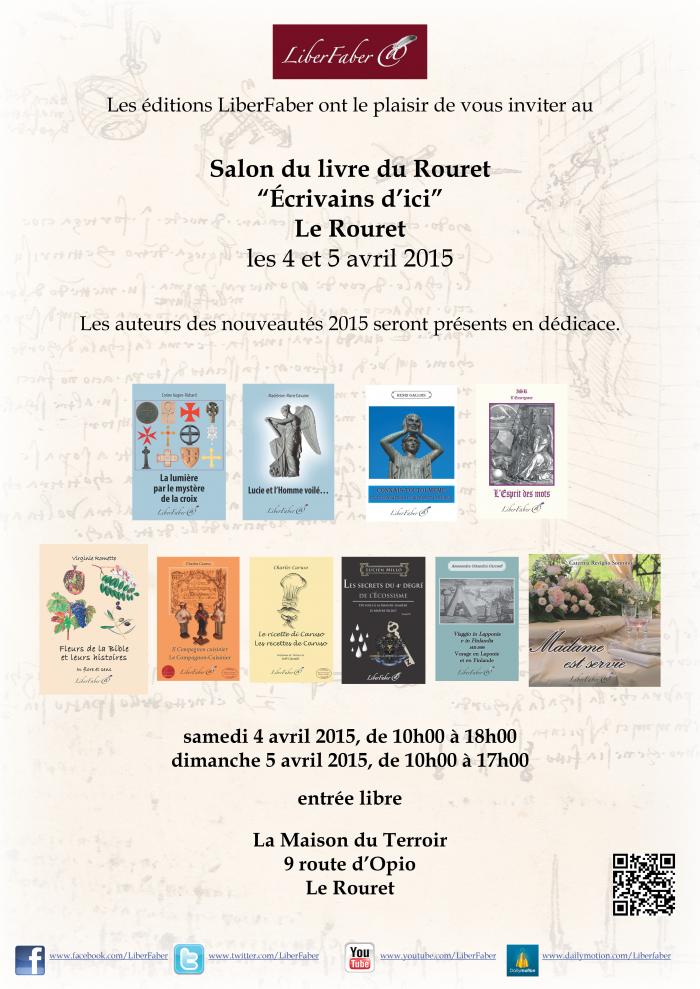 Image : LiberFaber @ Salon du livre du Rouret