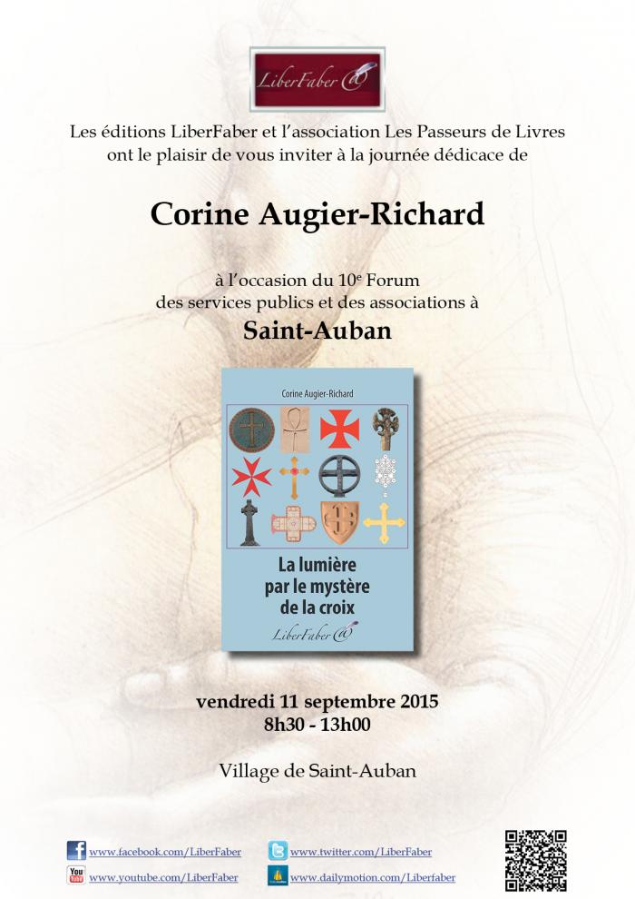 Image : Journée dédicace de Corine Augier-Richard à Saint-Auban