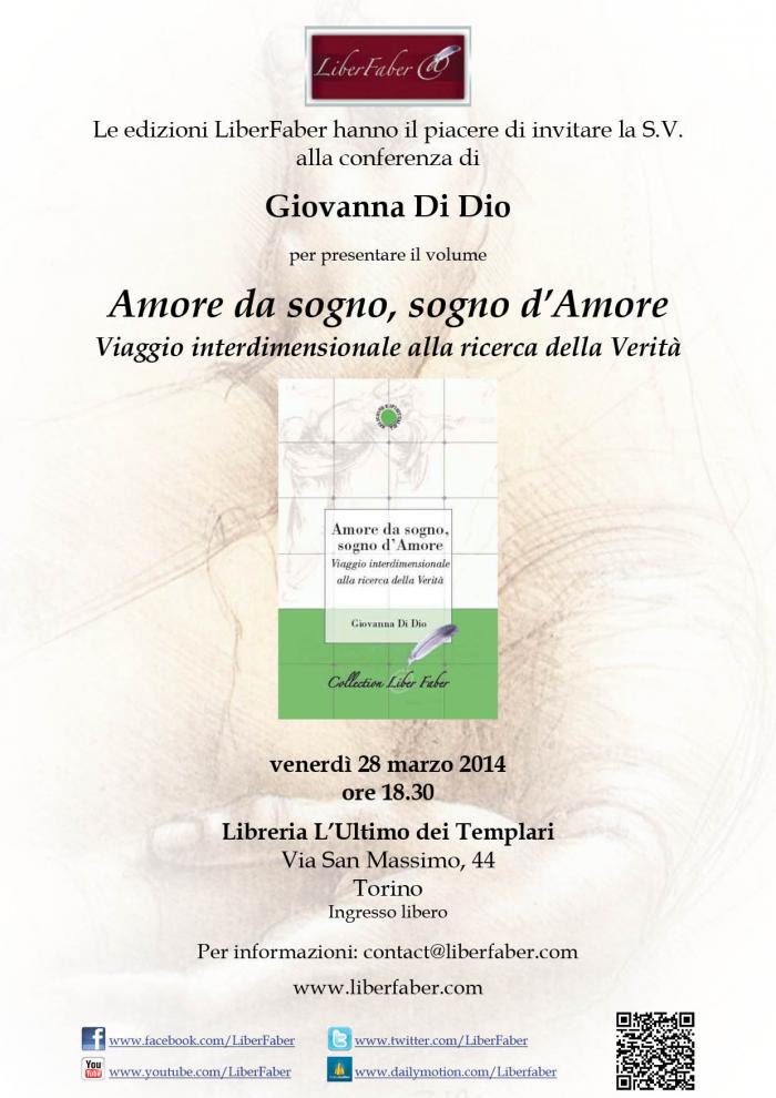 Image : Conferenza Giovanna Di Dio - Torino