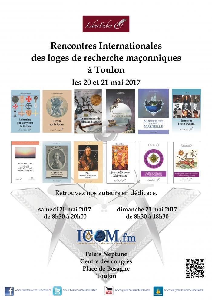 Image : Rencontres Internationales des loges de recherche maçonniques à Toulon
